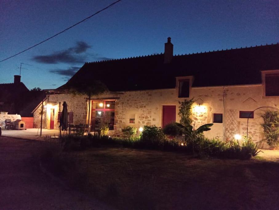 Longere Berrichonne, Calme Absolu, 13 Personnes Villa Saint-Pierre-les-Etieux Exterior photo